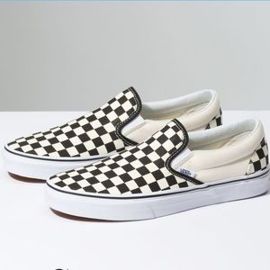 ON HOLD. DO NOT BUY. Slip on Checkerboard Vans